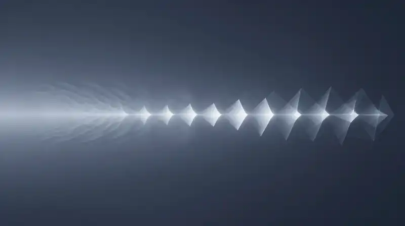 A single line shifts from soft ripples to geometric fractals