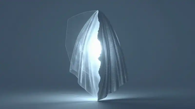 A glowing core is separated by a fragile glass barrier