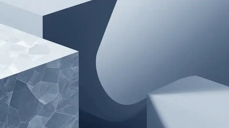 Geometric shapes shift between rigid crystals and fluid shadows